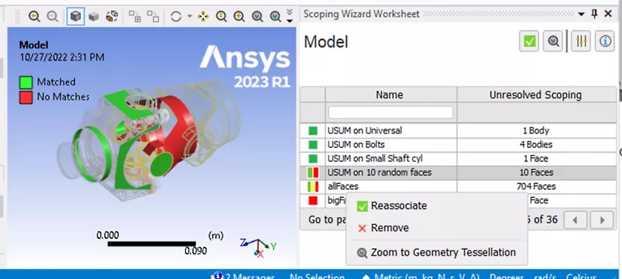 Топ-5 функцій у Ansys Mechanical 2023 R1